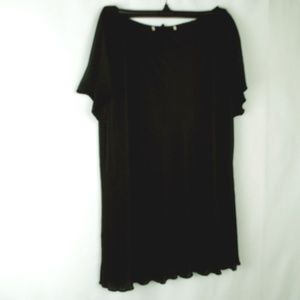 Lined Black Blouse